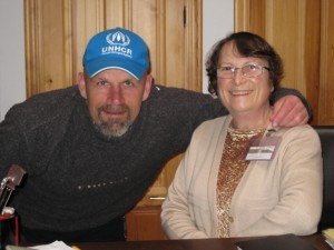 Nieves with Bjorn Heidenstrom