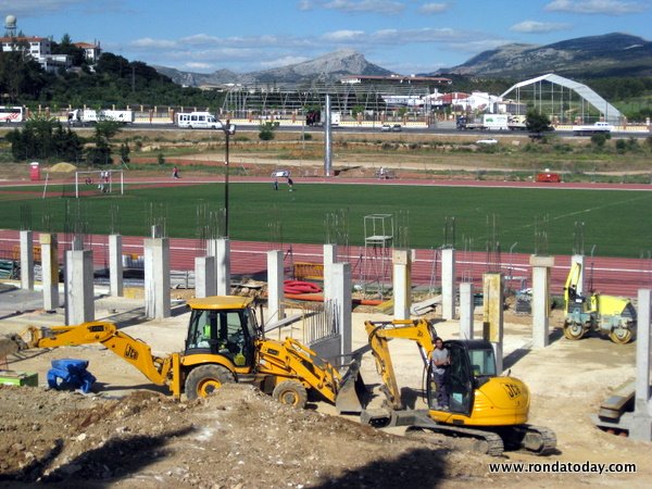 New Stadium Seating in Ronda